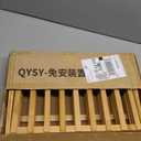 Jessie Bamboo Shoe Rack,Free Standing Shoe Rack for Closet,Portable Folding Shoe Storage Rack, Space Saving,Shoe Shelf for Bedroom Entryway Hallway Closet Living Room (Primary-4 Tier)