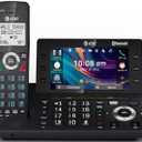 AT&T DECT 6.0 Cordless Home and Business Phone with Answering Machine, 5" Large Color Display, One-Touch Shortcut, Conference, Intercom, Smart Call Blocker, Bluetooth Connect to Cell: DLP73190