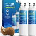 WF3CB Water Filter Replacement For Frigidaire Puresource 3, WF3CB Water Filter with New Generation Filter Core For 3X Absorption Capacity, 2 Pack