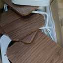 Bar Stools Set of 4 Metal Bar Stool Counter Height Bar Stools White, Modern Bar Chairs with Back and Wooden Seat 30" Bar Stool Counter Height