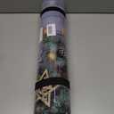 Christmas Kitchen Mats Set of 2, 17x30 + 17x47 Inch Xmas Kitchen Rugs, "Merry Christmas And Happy New Year" Pinecone & Star Decor, Non - Slip Floor Mats for Kitchen, Dining Area Christmas Decoration