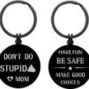 8 x Lapsia Funny Keychain Gifts for Teen Girls & Boys Cool Accessories for Teens, Stocking Stuffers for Teenagers, Christmas Birthday Gag Gifts for Tween Boys Girls Age 10-21
