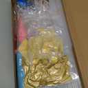 TONIFUL 4 Set Gold Balloon Centerpieces for Table, Balloon Stand Kit for Gold Party Decorations,Birthday Decorations Engagement 50th Anniversary Graduation Decoration 2026 New Years Eve