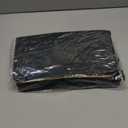 DailyPlus Purse Organizer Insert with Zipper Felt Bag Organizer for Tote Purse Black Large