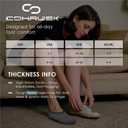 2 x 10 Pairs Thin 4 Color Mixed Grey Blue Yellow Pink No Show Womens Man, Ideal, Breathable liner no slip socks