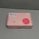 Reecho Clip in Synthetic Highlight Hair Extensions Long Wavy 4PCS Thick Hairpieces Medium Brown Ash Blonde Fiber Double Weft Natural 24 Inch for Women