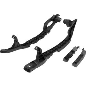 Front Headlight and Bumper Bracket Mount Support Retainer Kit Fit for 2008-2012 Honda Accord Sedan L4 2.4L, V6 3.5L Left and Right Side 71140TA0A00, 71190TA0A00, HO1066113