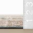 nuLOOM Luned Tan Bordered Washable Area Rug, 9' x 12' | Nuloom Luned Bordered 9' x 12' Machine Washable Area Rug for Living Room Bedroom Dining Room, Tan