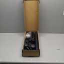 YOMT Mobile TV Cart Rolling TV Stand for 13-50 inch Screens, Tilting and Rotating Mount, Portrait to Landscape, Height Adjustable Portable TV Stand with Wheels Holds up to 44lbs Max VESA 200x200mm