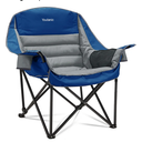 Oversized Camping Chair, Portable Folding Camping Chairs with Side Pocket, Cup Holder and Carry Bag, Heavy Duty Outdoor Camping Chairs for Adults, Fishing, Sports, Trip, up to 400lbs, Style 6