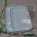 mygreen Travel Electronics Organizer, Waterproof Cable Organizer Bag for Electronic Accessories Triple Layer Large Shockproof Cable Storage Bag for Cord, Hard Disk, Power Bank, Tablet Aqua Sky