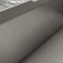 XL Enclosed Stainless Steel Litter Box with Lid, Light Gray