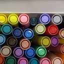 TBC The Best Crafts Acrylic Paint Markers, 48 Colors Water-Based Paint Pens for Art and Craft Projects, Multi-Surface Use on Fabric, Glass, Wood, Stone, Metal, Ceramic, Canvas, Rock