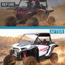Front & Rear Fender Flares Compatible with 2024 2025 Polaris RZR XP 1000/ XP 4 1000 Accessories Full Coverage Extended Mud Flaps Mud Guards Extension Replacement for 2889133