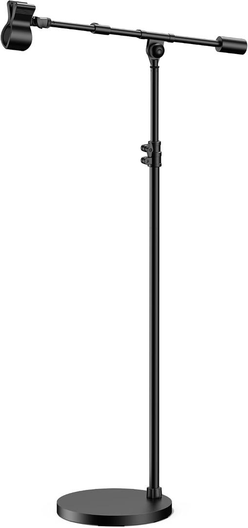InnoGear Mic Stand Floor Max Height 82.28" Microphone Stand Holder Boom Arm
