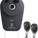 Automatic Roll Up Door Opener,Equipped with Two Remote Control,DC Power Garage Door Opener, It Features a Powerful 800N(1/2HP) Motor for Reliable Performance