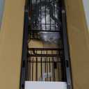 Shower Caddy Hanging Organizer, Rustproof Over Shower Head Caddy Holder with Hooks for Razor/Sponge, No Drilling Bathroom Racks Bath Storage Shelves for Shampoo Soap Towels, Black