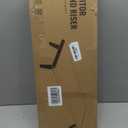 loukin Monitor Stand Riser for Desk, 22.4" x 8.3" Larger Computer Stand for Laptop, PC, Printer, Sturdy Desktop Computer Shelf with Non-Skid Rubber, Home Office (Brown)