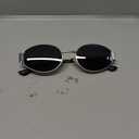 livho 2025 Trendy Oval Sunglasses - Stylish Polarized Shades for Everyday - Retro Metal Frames