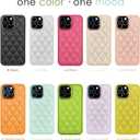 ZHEGAILIAN for iPhone 15 Pro Case, Military-Grade Protection, All-Around Shockproof Corners, Stylish Leather Phone Case for iPhone 15 Pro - Yellow