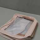 PACKISM TSA Approved Toiletry Bag - Clear Makeup Bag Waterproof Quart Size Bag, Travel Makeup Cosmetic Bag for Women, Carry on Airport Airline Compliant Bag, 3 Pack (Medium Set (Standard), Beauty Nude Pink 3 Pack)