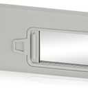 Gray Passenger Right Side Sun Visor Replacement Compatible with Hyundai Elantra 2017 2018 2019 Replace 85210F0100TTX