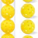 4 x Pickleball Balls  Outdoor Style | Durable, Crack-Resistant for Tournament Play, Practice & Training (Pack of 4)