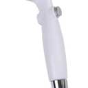 Carex Handheld Shower Head with Extra Long 84" Flexible Hose and Convenient Pause Function - Watersense Certified Handheld Shower Head with Hose with Oversized Spray Head - White