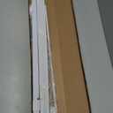 LazBlinds No Tools No Drill 1" Vinyl Mini Blinds, Cordless Blinds for Windows, Light Filtering Horizontal Window Blinds & Shades, 30" W x 48" H, White