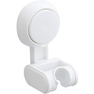 TAILI Shower Head Holder Suction Cup, Handheld Shower Head Bracket, Height Angle Adjustable,Bathroom Showerhead Holder No Drilling Removable Waterproof, White