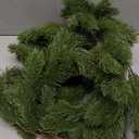 DearHouse 6Ft Artificial Christmas Pine Garland Winter Greenery Garland for Holiday Season Mantel Fireplace Table Runner Centerpiece Dcor (Dark Green)