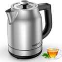 Electric Kettle Temperature Control, 1.7L 1500W Electric Tea Kettle with 13 Temperature Settings, Strix Thermostat, LED Display&Touch Control, Auto Shut-Off Protection, Boil Dry Protection