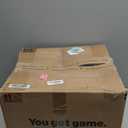 Flying Banner Synthetic Leather car seat Covers Full Set Front and Rear Bench Fashion Easy Installation Cup Holder Free (Black & Leopard Print, LowBucket - Full Set)