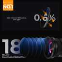 K&F CONCEPT 77mm Variable ND Lens Filter ND2-ND400 (1-9 Stops) 18 Multi-Layer Coatings Adjustable Neutral Density Ultra Slim Lens Filter for Camera Lens (K-Series)