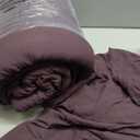 WRENSONGE King Size Comforter Set - 3 Pieces Deep Purple Comforter Prewashed Soft Lightweight for All Seasons,Fluffy Down Alternative Comforter King Size with 2 Pillow Shams (Italian Plum)