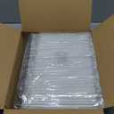 VITEVER [100 Sets - 20oz] Clear Plastic Cups with Lids and Straws, Disposable Cups for Iced Coffee, Smoothie, Milkshake, Cold Drinks