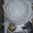 Emak Globe Pendant Light Fixtures, 8 Inch Black and Gold Pendant Lights Kitchen Island with Clear Glass Shade, Modern Farmhouse Hanging Lights for Kitchen Island, Dining Room, Bedroom, PL121-BKBGD-AG