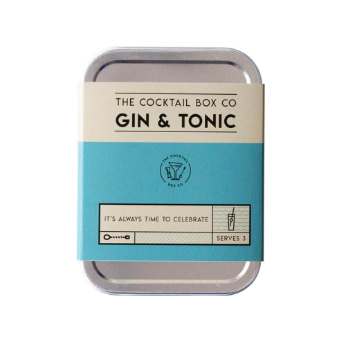 The Cocktail Box Co Gin Tonic Kit - Make Premium Hand Crafted Cocktails Gifts for Him or Her - 1 Kit