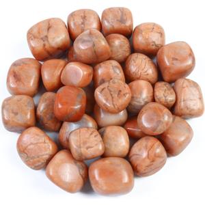 Crocon 1LB Peach Moonstone Tumbled Stones and Crystals Bulk Natural Crystal Kit for Reiki Healing Crystal Polished, Tumble Stones, Chakra Balancing, Good Luck, Reiki Gift Home Decor Size : 20-25 mm (1 Pound)
