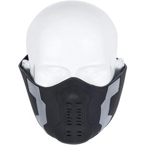 Winter Soldier Mask Bucky Barnes PVC Masks Mens Halloween Costume Cosplay Accessory