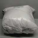 MIULEE 22x22 Pillow Inserts,Set of 2 Down Feather Throw Pillows for Couch Sofa Bed, Decorative Fluffy Throw Pillow Inserts Cotton Fabric,White