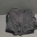 Shilucheng 100% Cotton Queen 1500 Thread Count，Luxury Egyptian Cotton Bed Sheet，5-Star Hotel Quality Sheets, Breathable & Cooling, 16 Inch Deep Pocket - 1 Piece (Dark Grey)