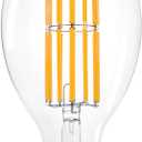 ANWIO LED ED37 Filament Brightness Bulb, 54W(300W Incandescent Equivalent) Nondimmable 5000K Daylight White with EX39 Extended Mogul Base, 8000Lm Alternative for HID/HPS/Metal Halide Bulb