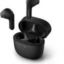 Philips T2236 True Wireless Headphones with IPX4 Water Resistance and Super-Small USB-C Charging case, Midnight Black