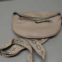 Fashion Leather Crossbody Small Sling Bags Fanny Pack Crossbody Bags Purses Gifts for Women Teen Girls Travel (Apricot)