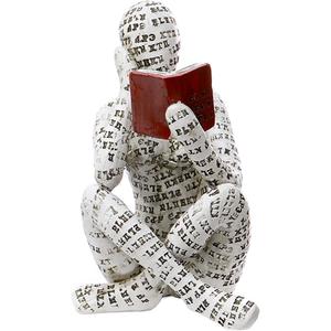 Reading Women Figurine, Thinker StatueModern Bookshelf DecorAesthetic SculptureRoom Decor Modern Abstract Decoration on Shelf Table Desk for Living Room Office Bedroom