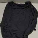 Avidlove Women Long Sleeve Bodysuit Scoop Neck Cutout Thong Body Suits Double Lined Slim Fitted Leotard Going Out Tops (X-Large, Black)