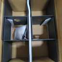 4 Pack Heavy Duty 6x6 (Actual 5.5"x5.5") Stainless Steel End Post Caps Tie Bracket , Fit Connecting Wood Gazebo, Deck Patio Post and Wood Beams Bracket (Dark Gray)