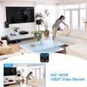 Mini Spy Camera, 1080P HD Mini Spy Camera with Audio and Video Recording, Night Vision, Motion Detective - No Wi-Fi Need