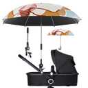 Children's Umbrella Baby Umbrella Sstroller,Ultimate Protection for Your Toddler with Our Baby Umbrella Stroller Clip-on Umbrella, Stroller Sun Shade